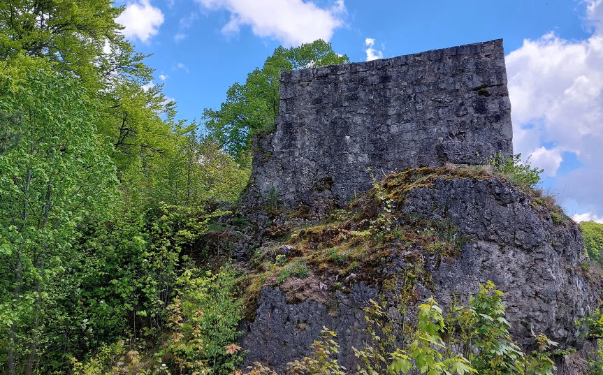 Burgruine Osternohe, Germany